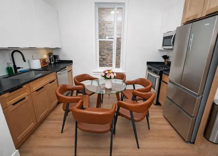 Modern 3br King Near United Center Apartamento